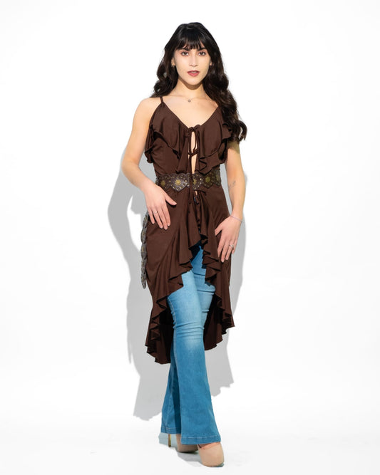 Blusa estilo boho-chic